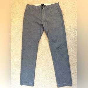 EUC J. Crew Chambray Pants.
